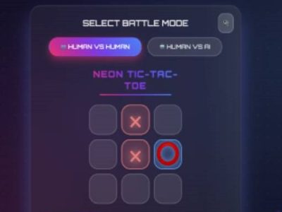 Tic tac toe with AI and multiplayer